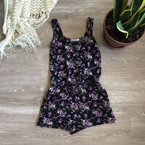 Charlotte Russe Floral Romper